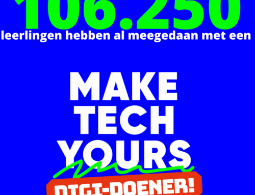 Meer dan 100.000 leerlingen hebben de wereld van Tech ontdekt!